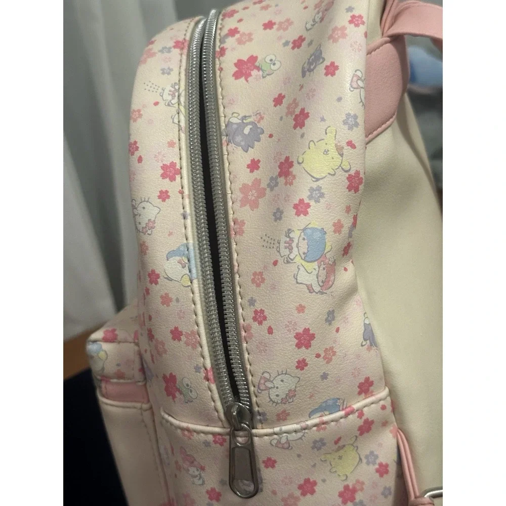 Sanrio Loungefly Cherry Blossom Mini Backpack Hello Kitty My Melody Cinnamoroll